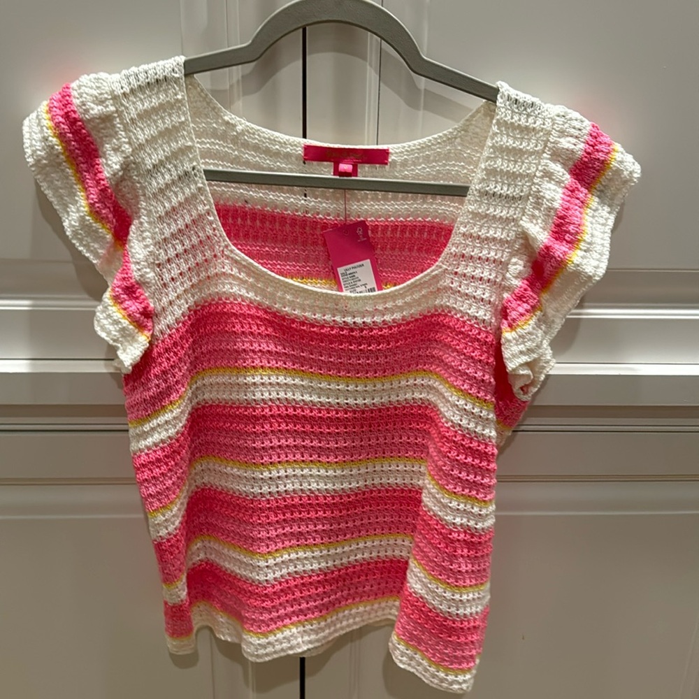 Lilly Pulitzer Cordetta Sweater, NWT, size small, non smoking pet free home